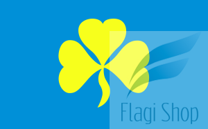 Flaga gminy Pietrowice Wielkie - na zamówienie 110x70 Pietrowic Wielkich