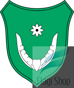 Flaga gminy Porąbka - na zamówienie 150x90 Porąbki