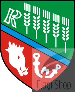 Flaga gminy Radziechowy-Wieprz - na zamówienie 150x90 Radziechowy-Wieprza