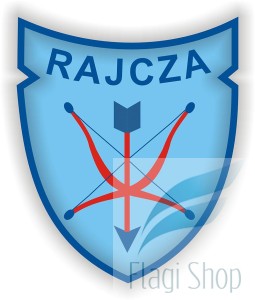 Flaga gminy Rajcza - na zamówienie 150x90 Rajczy  