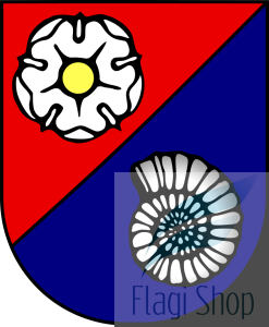 Flaga gminy Włodowice - na zamówienie 150x90 Włodowic