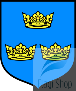 Flaga gminy Żarnowiec - na zamówienie 150x90 Żarnowca