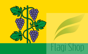 Flaga gminy Zbrosławice - na zamówienie 150x90 Zbrosławic