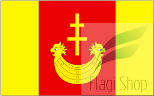 Flaga gminy Bieliny - na zamówienie 150x90 Bielin   