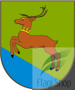 Flaga gminy Bliżyn - na zamówienie 150x90 Bliżyna   