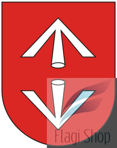 Flaga gminy Bogoria - na zamówienie 150x90 Bogorii   