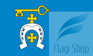 Flaga gminy Kluczewsko - na zamówienie 110x70 Kluczewska   