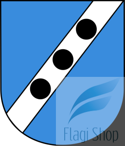 Flaga gminy Dzikowiec - na zamówienie 150x90 Dzikowca