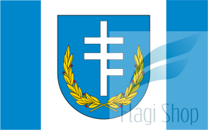 Flaga gminy Jasienica Rosielna - na zamówienie 150x90 Jasienicy Rosielnej