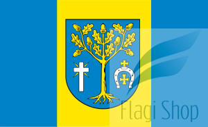 Flaga gminy Jeżowe - na zamówienie 150x90 Jeżowego   