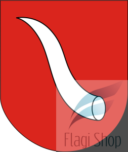 Flaga gminy Krasiczyn- na zamówienie 150x90 Krasiczyna