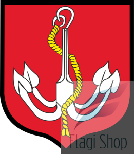 Flaga gminy Krzeszów - na zamówienie 150x90 Krzeszowa