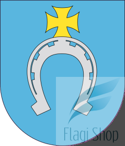 Flaga gminy Lutowiska - na zamówienie 150x90 Lutowisk  