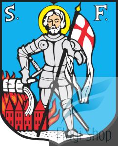 Flaga miasta Narol - na zamówienie 150x90 Narola