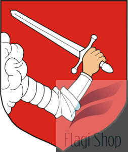 Flaga gminy Niebylec - na zamówienie 150x90 Niebylca