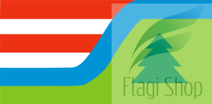 Flaga miasta Nisko- na zamówienie 150x90 Niska