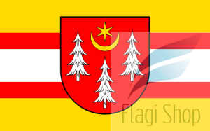 Flaga gminy Niwiska - na zamówienie 150x90 Niwisk