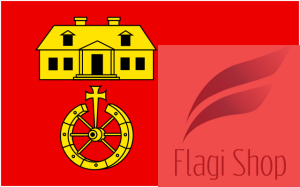 Flaga gminy Nozdrzec - na zamówienie 150x90 Nozdrzca  