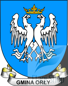 Flaga gminy Orły - na zamówienie 150x90 Orłów     