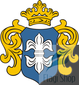 Flaga miasta Pilzno - na zamówienie 150x90 Pilzna