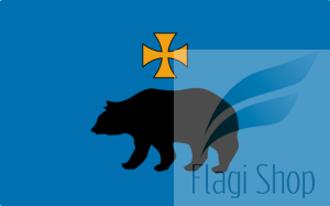 Flaga miasta Przemyśl - na zamówienie 110x70 Przemyśla
