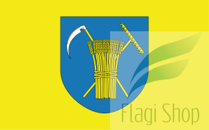 Flaga gminy Jaworze - na zamówienie 150x90 Jaworza  