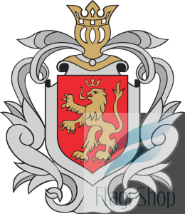 Flaga gminy Radomyśl Wielki- na zamówienie 110x70 Radomyśla Wielkiego