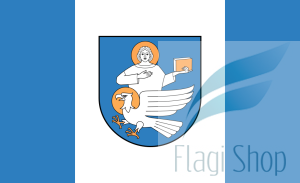 Flaga gminy Łącko - na zamówienie 150x90 Łącka