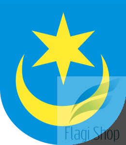 Flaga miasta Sieniawa - na zamówienie 110x70 Sieniawy