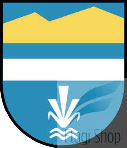 Flaga miasta Solina - na zamówienie 150x90 Soliny