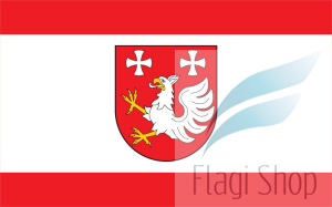 Flaga gminy Łużna - na zamówienie 150x90 Łużnej