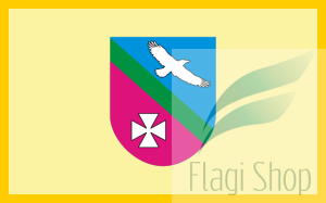 Flaga gminy Trzebownisko - na zamówienie 150x90 Trzebowniska