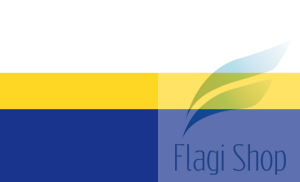 Flaga gminy Pleśna- na zamówienie 110x70 Pleśnej