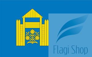 Flaga gminy Podegrodzie - na zamówienie 110x70 Podegrodzia