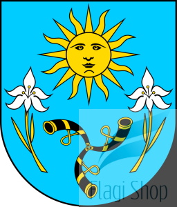 Flaga gminy Siepraw - na zamówienie 150x90 Sieprawia  