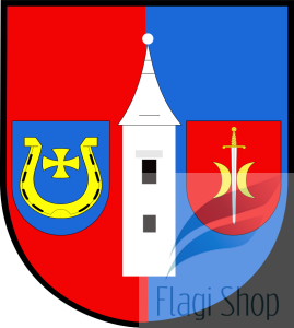 Flaga gminy Spytkowice - na zamówienie 150x90 Spytkowic