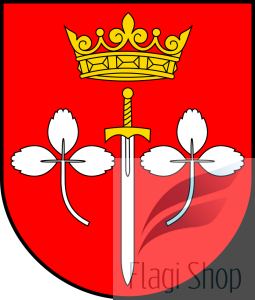 Flaga gminy Wieprz - na zamówienie 150x90 Wieprza