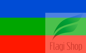 Flaga gminy Zawoja - na zamówienie 150x90 Zawoi  