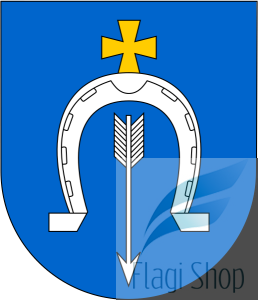 Flaga gminy Ulanów  - na zamówienie 150x90 Ulanowa