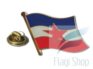Przypinka JUGOSŁAWIA Flaga Pins Wpinka JUGOSŁAWII