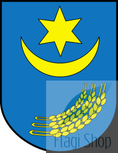 Flaga gminy Żyraków - na zamówienie 150x90 Żyrakowa