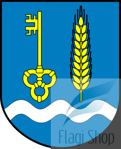 Flaga gminy Ciechanów - na zamówienie 150x90