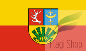 Flaga gminy Troszyn - na zamówienie 110x70