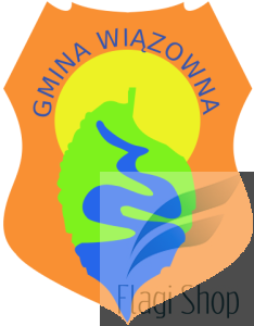 Flaga gminy Wiązowna - na zamówienie 110x70