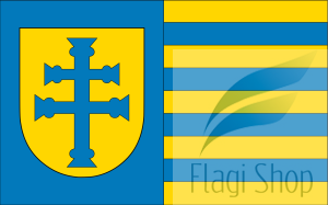 Flaga gminy Rzeczniów - na zamówienie 150x90