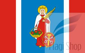 Flaga gminy Wolanów - na zamówienie 150x90 