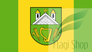 Flaga miasta Sanniki - na zamówienie 150x90  