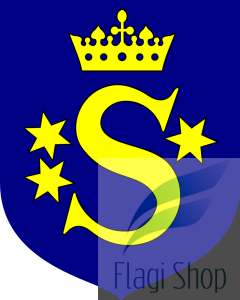 Flaga gminy Sieciechów - na zamówienie 150x90