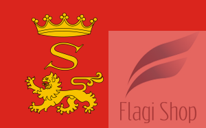 Flaga gminy Sierpc - na zamówienie 110x70