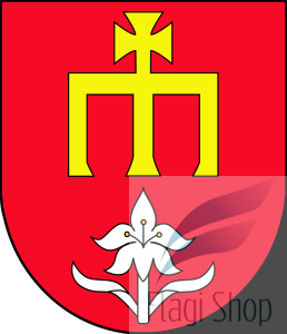 Flaga gminy Skórzec - na zamówienie 150x90